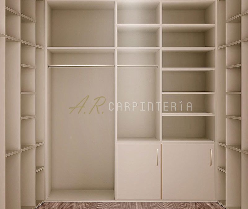 Armario Vestidor Color Blanco