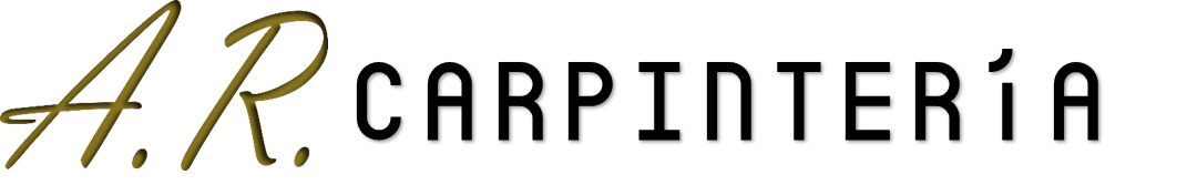 Logotipo AR Carpintería