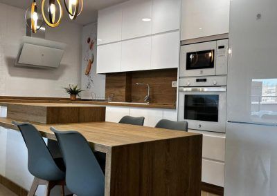 Cocina Serie Blanco Marfil